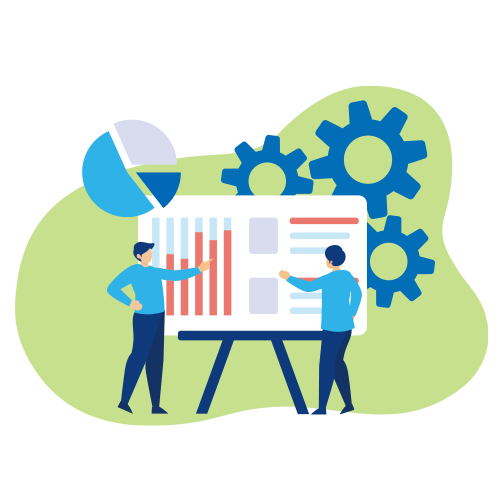 ウェブ解析士の資格を持った運用担当者が対応